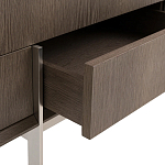 Шкаф из серого дуба Sawada Gray Oak Cabinet варинант исполнения - 4 | Loft Concept в Ижевске