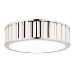 Потолочный светильник с гофрированным серебрянным абажуром Millennium варинант исполнения - 2 | Loft Concept в Ижевске