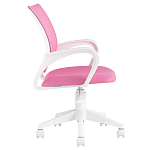 Офисное кресло с основанием из белого пластика Desk chairs Pink варинант исполнения - 3 | Loft Concept в Ижевске