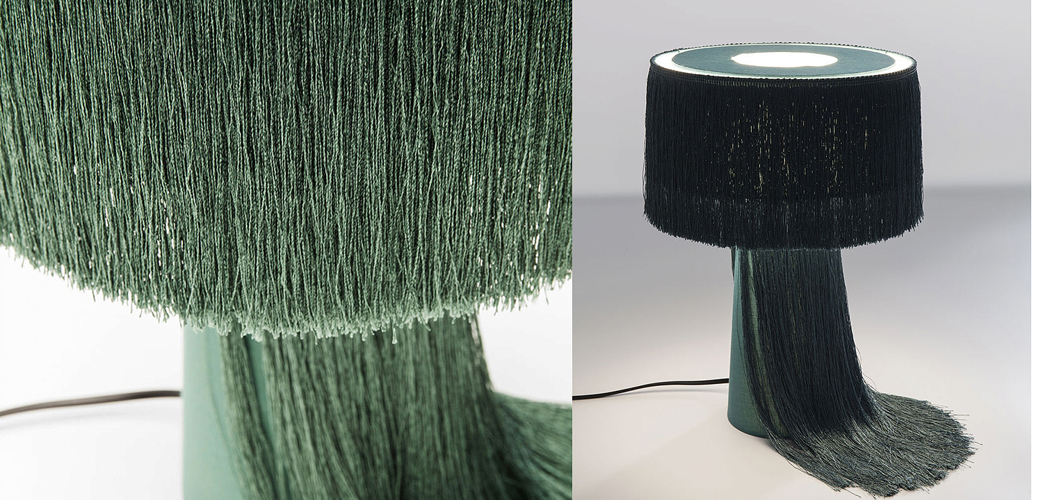 Настольная лампа Green Fringes - Loft-Concept в Ижевске