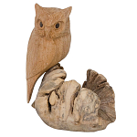 Статуэтка из дерева сова Animals of the World варинант исполнения - 2 | Loft Concept в Ижевске
