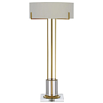 Настольная лампа на прозрачном основании Light Flowing Up варинант исполнения - 2 | Loft Concept в Ижевске