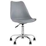 Офисный стул на металлическом основании EGGERY Grey варинант исполнения - 1 | Loft Concept в Ижевске