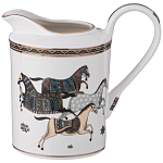 Чайный сервиз из фарфора с изображением лошадей на 6 персон 15 предметов Porcelain Horse Set  варинант исполнения - 4 | Loft Concept в Ижевске