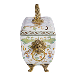 Шкатулка с фигуркой льва на крышке Eden Garden варинант исполнения - 4 | Loft Concept в Ижевске