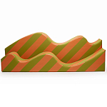 Дизайнерский модульный диван волнистой формы с цветным принтом Poltronova Superonda Sofa варинант исполнения - 27 | Loft Concept в Ижевске