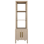 Этажерка Primo с тумбой шпон Светлый дуб варинант исполнения - 1 | Loft Concept в Ижевске