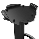 Барный стул вращающийся со спинкой Синий Велюр Vendramin Chair варинант исполнения - 7 | Loft Concept в Ижевске