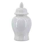 Ваза с крышкой однотонная Высота 31 см Chinoiserie Ceramics варинант исполнения - 12 | Loft Concept в Ижевске