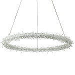 Кольцевая люстра украшенная кристаллами из хрусталя Gilbertine Crystals Ring Chandelier варинант исполнения - 1 | Loft Concept в Ижевске