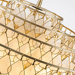 Люстра многоярусная с декором из натуральной морской ракушки Iridescent Light варинант исполнения - 6 | Loft Concept в Ижевске