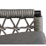 Кресло уличное темно-серое Street Bliss варинант исполнения - 4 | Loft Concept в Ижевске