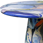 Дизайнерский журнальный стол с цветным орнаментом Unyly варинант исполнения - 3 | Loft Concept в Ижевске