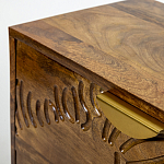 Прикроватная тумба с фактурным фасадом Termite варинант исполнения - 2 | Loft Concept в Ижевске