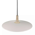 Подвесной светильник круглый в сочетании дерева и металла Space варинант исполнения - 2 | Loft Concept в Ижевске