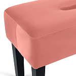 Мягкий  пуф на черных ножках Winton Pouf варинант исполнения - 22 | Loft Concept в Ижевске