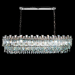 Люстра овальная с хрустальными подвесками Gorgeous Crystal Light варинант исполнения - 5 | Loft Concept в Ижевске