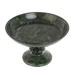 Фруктовница большая из натурального камня Змеевик Шабровский Natural Stone Fruit Bowls варинант исполнения - 2 | Loft Concept в Ижевске