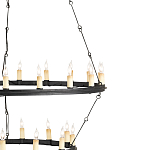 Люстра круглая двухъярусная Lightness and Scale варинант исполнения - 1 | Loft Concept в Ижевске