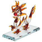 Декоративная стеклянная статуэтка Дракон Glass Dragon Statuette варинант исполнения - 4 | Loft Concept в Ижевске