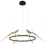 Подвесной светильник с декором в виде птиц Birds Ring Hanging Lamp варинант исполнения - 2 | Loft Concept в Ижевске