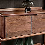 Стеллаж в гостиную для книг Moon Walnut Furniture варинант исполнения - 7 | Loft Concept в Ижевске