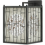 Бра с круглой зеркальной вставкой с эффектом ржавчины Stunning Radiance варинант исполнения - 4 | Loft Concept в Ижевске