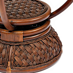 Столик кофейный из ротанга Eloise варинант исполнения - 2 | Loft Concept в Ижевске