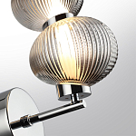 Бра с 2-мя рифлеными стеклянными шарами Marcelh Light варинант исполнения - 4 | Loft Concept в Ижевске