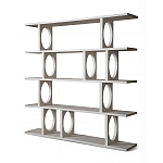 Белый дизайнерский Стеллаж Ring White Wood Bookcase варинант исполнения - 1 | Loft Concept в Ижевске