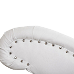 Кушетка белая с мягкой обивкой из велюра Michael Couch варинант исполнения - 5 | Loft Concept в Ижевске