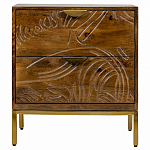 Прикроватная тумба с фактурным фасадом Termite варинант исполнения - 1 | Loft Concept в Ижевске