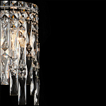 Бра с хрустальными подвесками прозрачного цвета Хром Ludivine Lighting варинант исполнения - 3 | Loft Concept в Ижевске