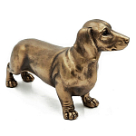 Статуэтка такса с реалистичными деталями и гладкой поверхностью Dachshund Style варинант исполнения - 2 | Loft Concept в Ижевске