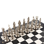 Шахматы Ренессанс с доской из натурального мрамора Decorative Thematic Chess варинант исполнения - 3 | Loft Concept в Ижевске