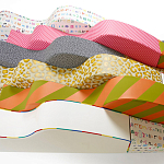 Дизайнерский модульный диван волнистой формы с цветным принтом Poltronova Superonda Sofa варинант исполнения - 25 | Loft Concept в Ижевске