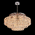 Люстра хрустальная в неоклассическом стиле на серебристом каркасе Majesty варинант исполнения - 4 | Loft Concept в Ижевске