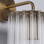 Бра с круглым основанием и длинными прозрачныи стеклянными трубками Nembus варинант исполнения - 5 | Loft Concept в Ижевске