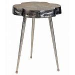 Металлический столик со столешницей в виде слеба Slabby варинант исполнения - 1 | Loft Concept в Ижевске