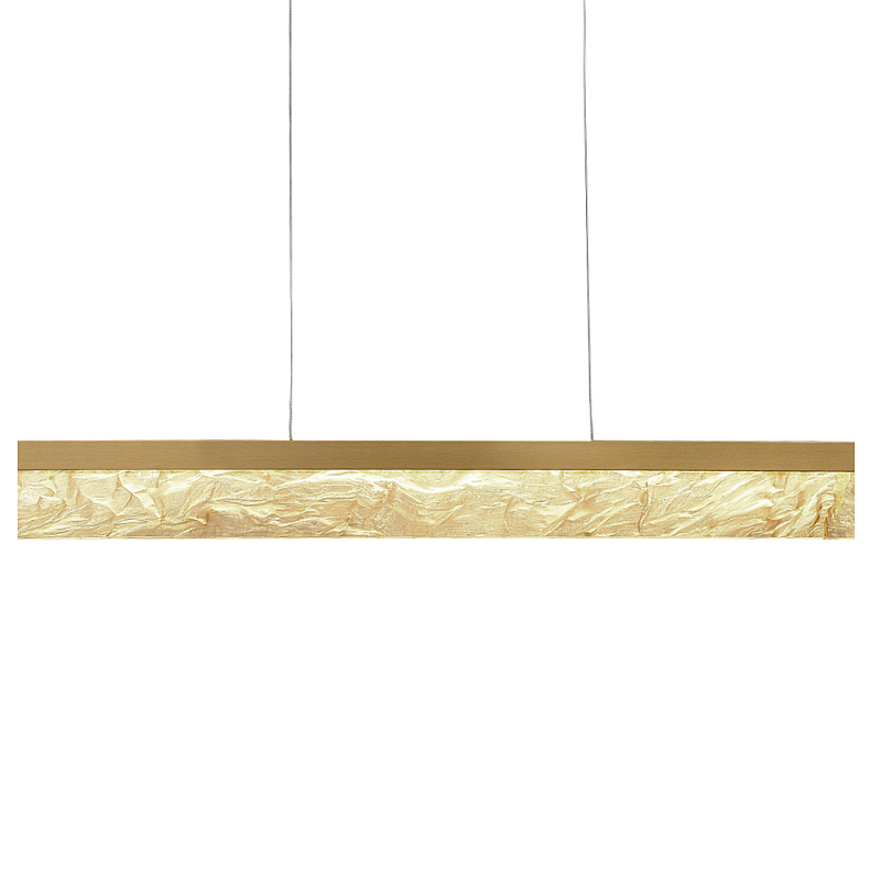 Подвесной светильник линейный светоидный Remarkable Латунь в Ижевске | Loft Concept 