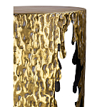 Столик дизайнерский Copper streaks варинант исполнения - 2 | Loft Concept в Ижевске