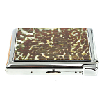 Портсигар с газовой зажигалкой из натурального камня Офит Благородный Stone Cigarettes Cases варинант исполнения - 10 | Loft Concept в Ижевске