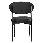 Стул мягкий Alfie Chair черный варинант исполнения - 4 | Loft Concept в Ижевске