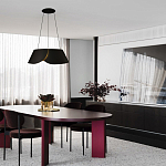 Подвесной светильник круглый с контрастной внутренней отделкой Assol Сup варинант исполнения - 6 | Loft Concept в Ижевске