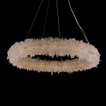 Люстра круглая с натуральным горным хрусталем Crystal Shimmer варинант исполнения - 2 | Loft Concept в Ижевске