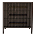 Комод Primo с 3 выдвижными ящиками Темный орех варинант исполнения - 7 | Loft Concept в Ижевске