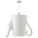 Подвесные светильники в виде белой посуды Flower Reversal варинант исполнения - 7 | Loft Concept в Ижевске