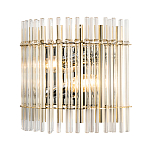 Бра с прозрачными вертикальными стеклянными трубками Gladia варинант исполнения - 2 | Loft Concept в Ижевске