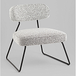 Кресло лаунж Kate букле серый варинант исполнения - 1 | Loft Concept в Ижевске