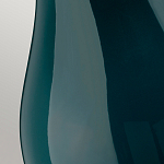 Настольная лампа с коническим дымчато-зелёным абажуром из искусственного шёлка Quintiesse варинант исполнения - 5 | Loft Concept в Ижевске